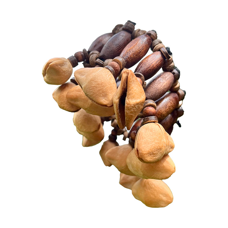 摇铃串铃印尼果壳果实铃铛小众伴奏风铃铃音疗愈瑜伽手摇乐器详情8