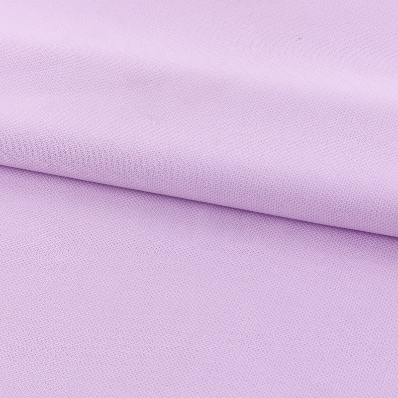 Polyester ammonia air layer fabric, health fabric, moisture-absorbing elastic knitted fabric, sports school uniform fabric in stock pic 6