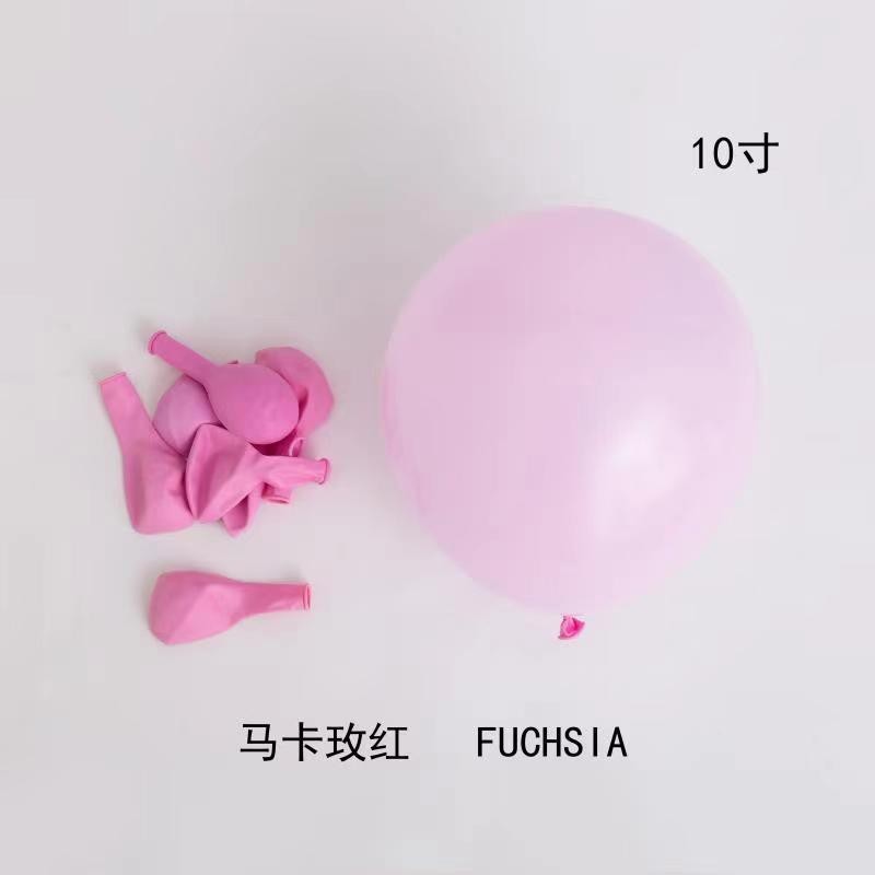 2.2-gram 10-inch matte latex balloons, pearlescent balloons, wedding balloons, party decorations, macarons, arch doors, wedding pic 33