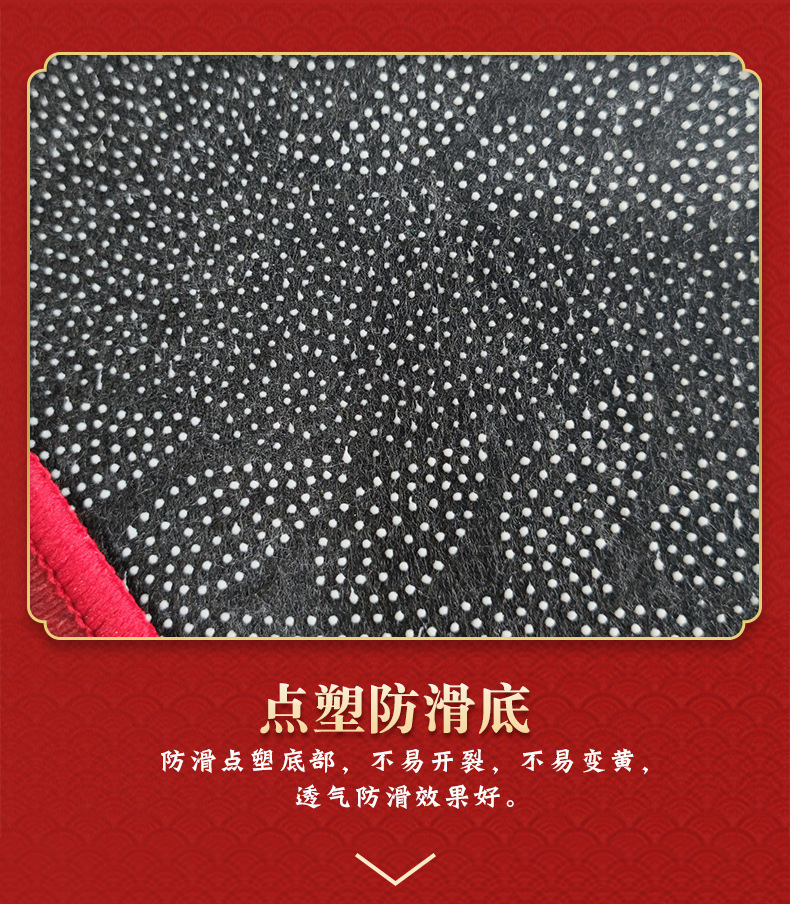 新款圣诞节入户地垫门垫水晶绒进门地垫家用耐脏易打理硅藻泥地垫详情5