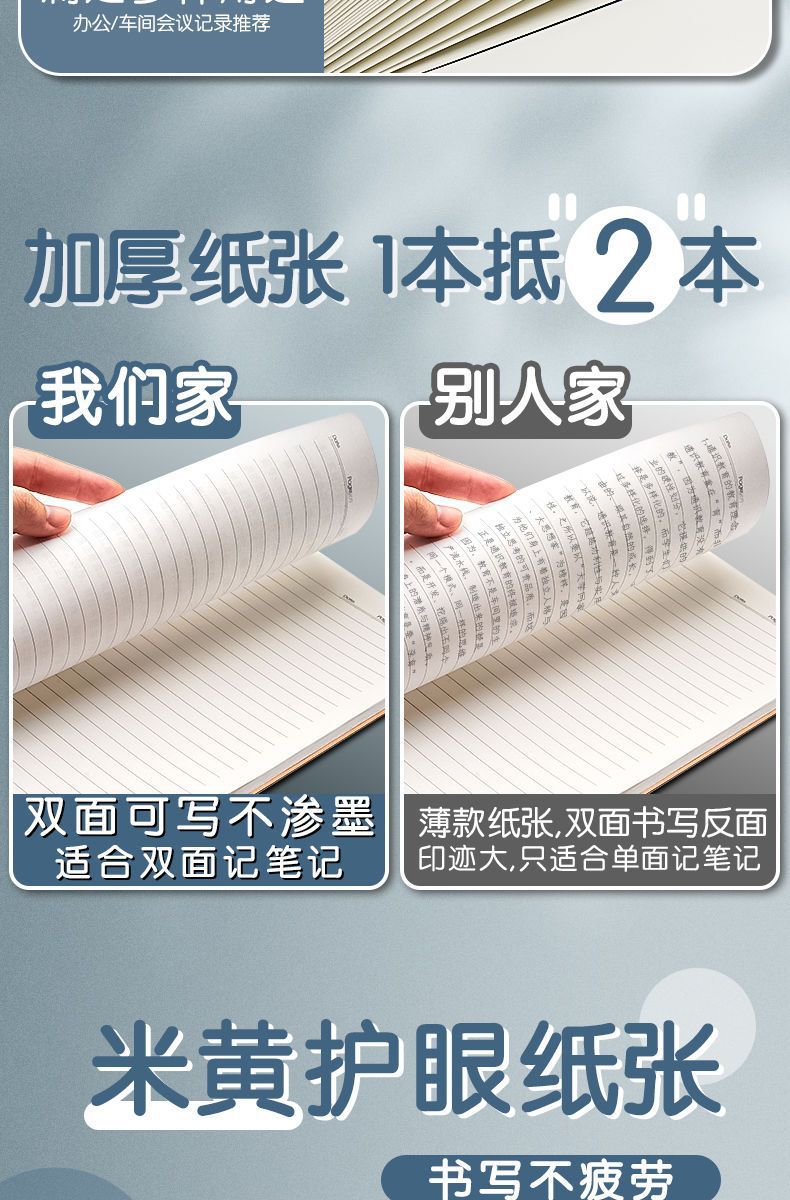 加厚a5线圈笔记本本子简约b5记事本批发小学生高颜值活页本练习本详情8