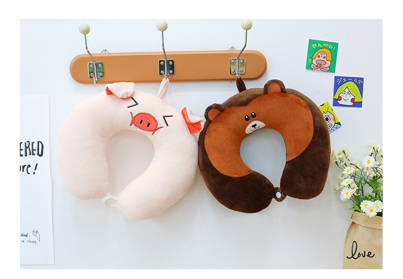 网红U型枕儿童学生午休睡觉创意便携式旅行坐车护颈头枕女生优选详情27