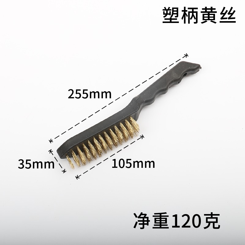 Wholesale of wooden handle steel wire brushes, rust removal brushes, fish scale brushes, grinding, rust removal, polishing and cleaning tool brushes from the manufacturer pic 13
