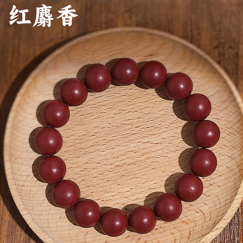 批发直销合香珠花蕊夫人手串手链批发原创设计男女款文玩玫瑰手串详情27