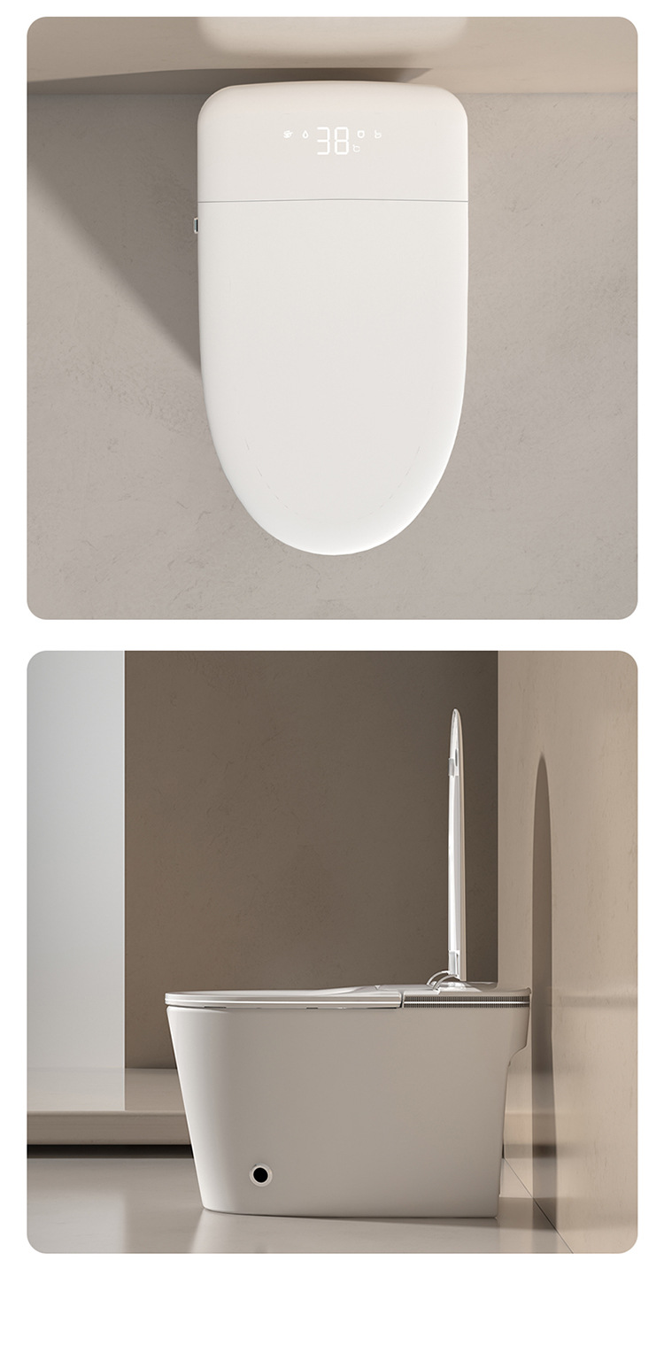 东沃H3全自动家用智能马桶品牌感应翻盖带水箱无水压虹吸式冲水详情30