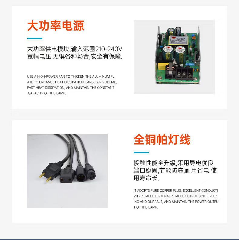 54颗3W全彩帕灯舞台灯led染色灯婚礼宴会厅直播舞台灯光秀频闪详情14