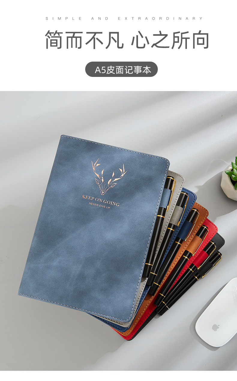 a5 notebook, b5 notebook, student gift, exercise book, notepad set, Super thick diary, business planner pic 8