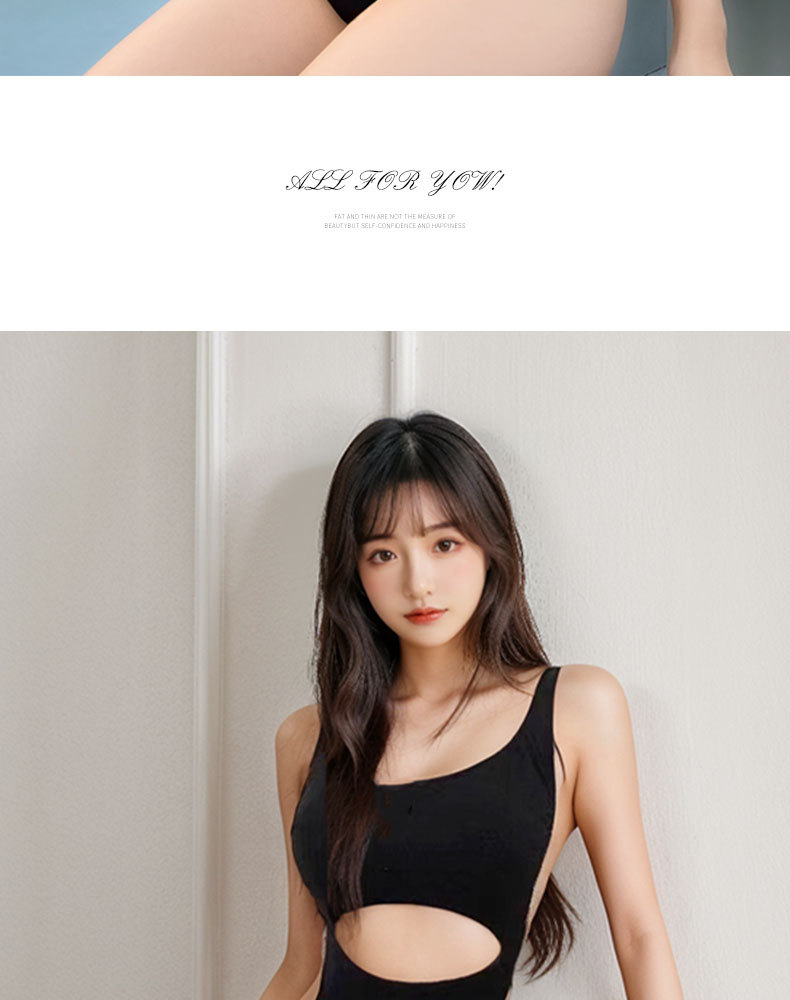 Swimsuit Women 2025 New one-piece sexy small bust, slimming and belly covering, high-end seaside vacation swimsuit -125085 pic 11