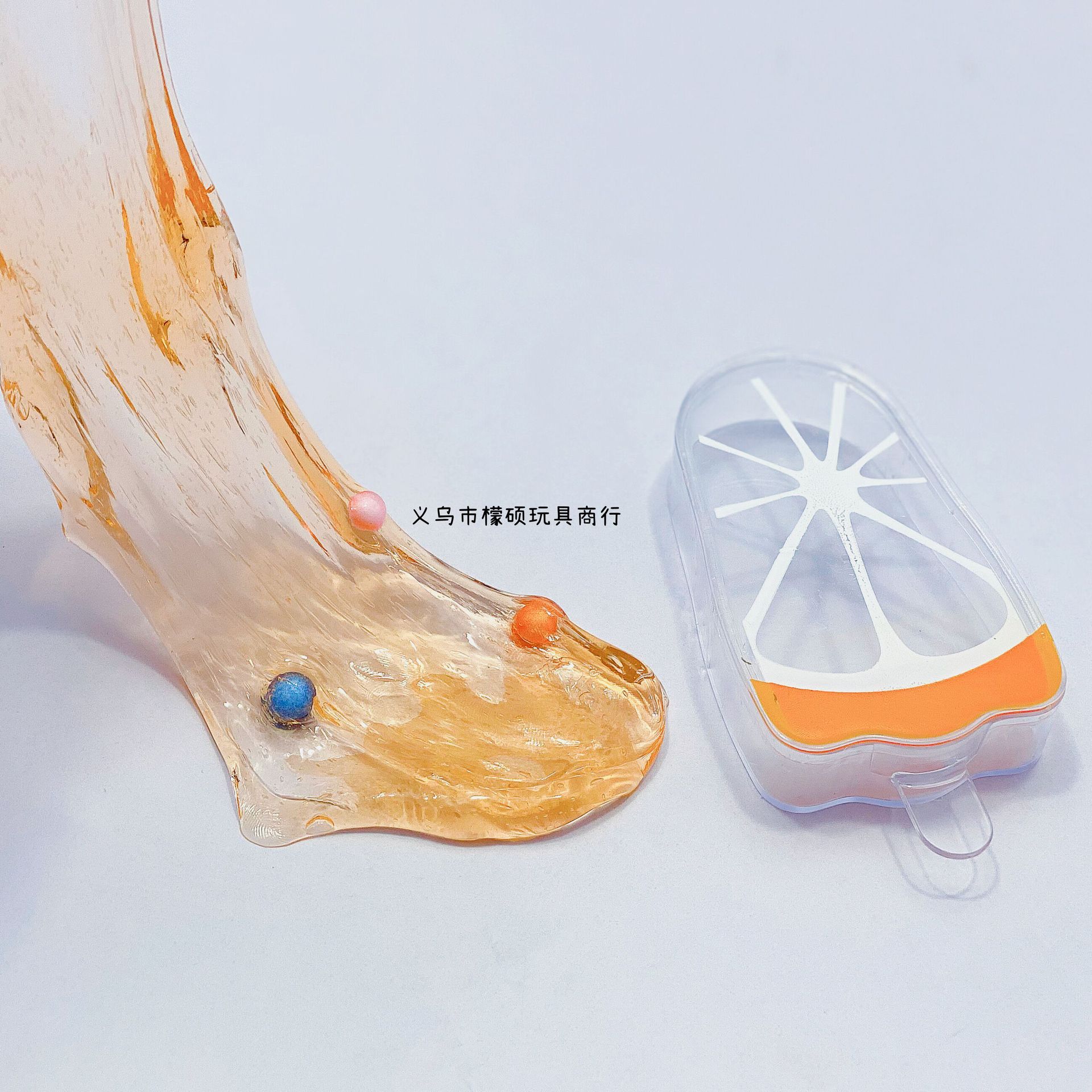 十二星座起泡胶24入高透M胶闪闪加料起泡胶水晶泥爱心史莱姆批发详情30