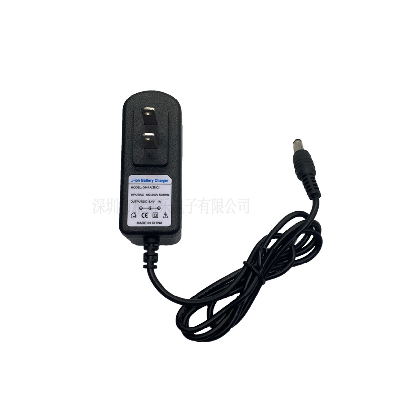 High-quality 4.2V/8.4V/12.6V1A convertible 18650 lithium battery charger polymer charger, fully safe pic 6