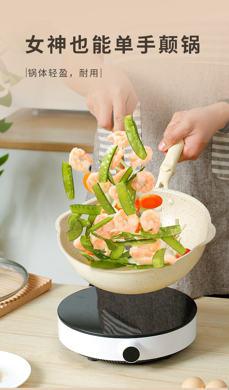 12-piece die-cast aluminum cookware set for sale, kitchen, daily necessities, pot and pot combination, 12-piece cookware set pic 6