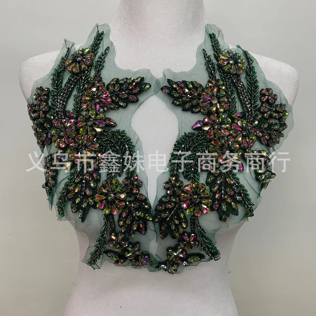 Wholesale beaded crystal dresses, corsets, water diamonds, wheat ear decals pic 37