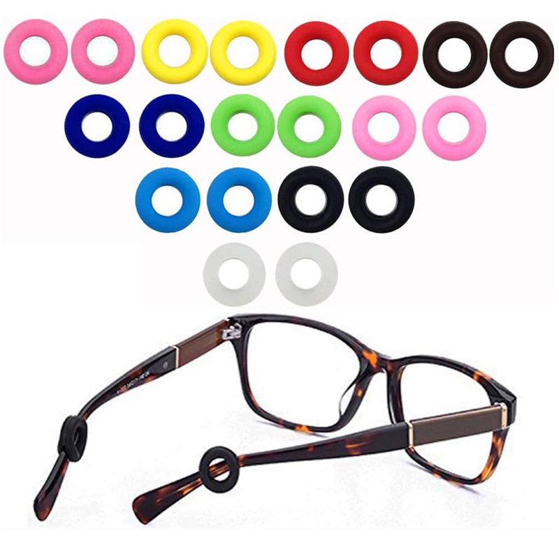 Amazon 12-pair large round anti-slip soft silicone ear tips, ear pads and ear hooks for comfortable adult and children fixators pic 6