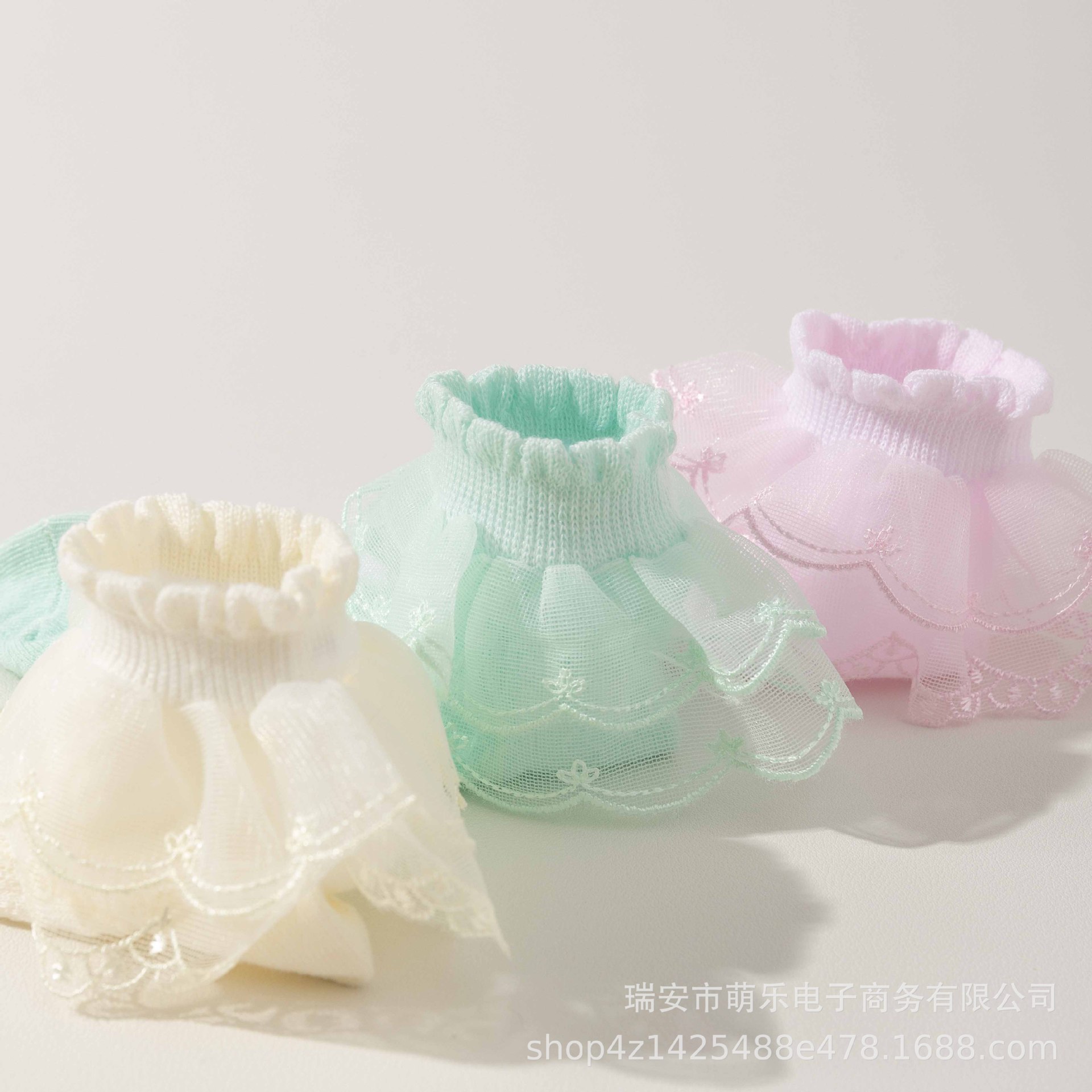 儿童拉丁舞舞蹈花边袜女童蕾丝薄款公主袜棉春秋夏白色花边袜女详情11