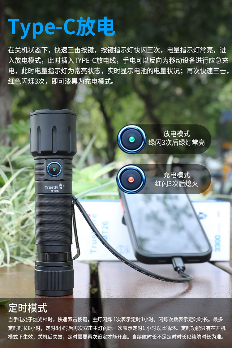 Charging magnetic suction strong light flashlight, magnetic suction led work light, magnetic suction lighting lamp, maintenance lamp, special for vehicle repair pic 8