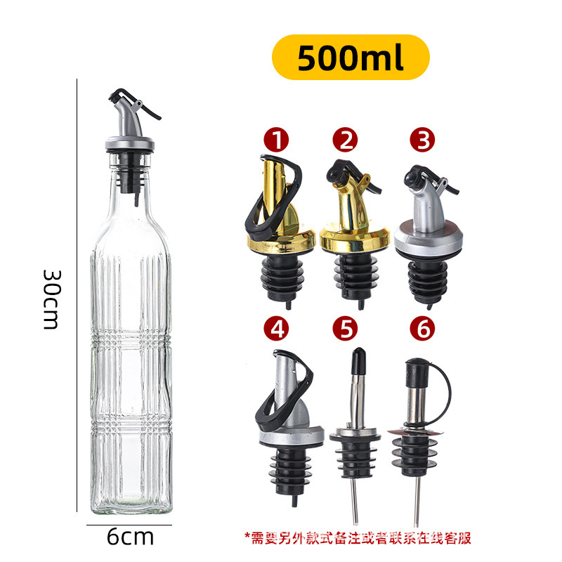 Cross-border dual-purpose glass oil sprayer, oil sprayer, household kitchen oil-free and leak-proof vinegar seasoning bottle pic 14