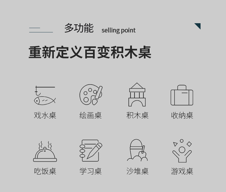 Производитель многофункционального стола для детей с крупными зернистыми частицами головоломки собирает игрушки для интеллектуальных детей-мужчин и девочек pic 3