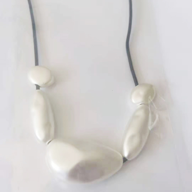 短项链亚马逊爆款跨境欧美精致几何形大气时尚镂空女士合金锁骨链详情12