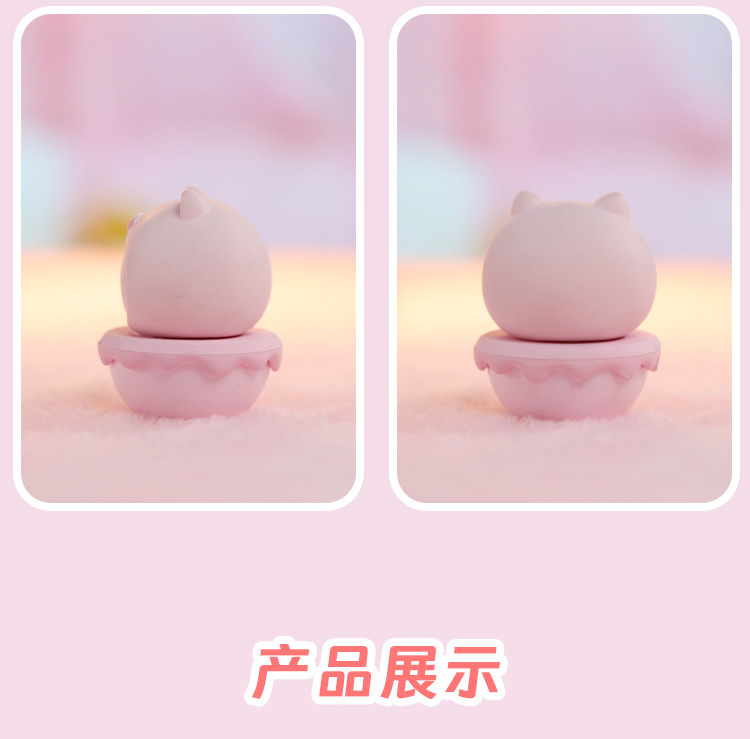 自带香味不倒翁摆件礼物办公室装饰品公仔树脂桌面可爱小摆件创意详情12
