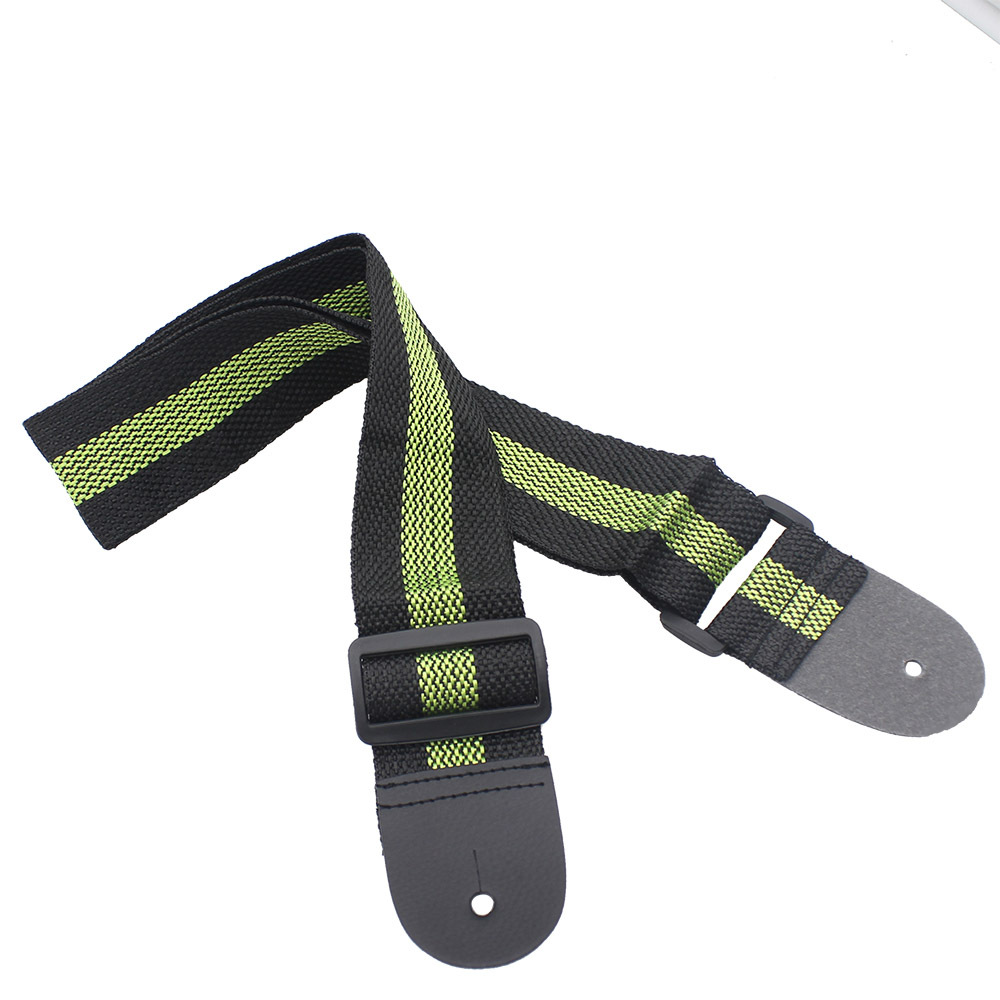 批发民谣吉他背带电木吉他贝斯肩带普及条纹背带尤克里里斜跨背带详情12