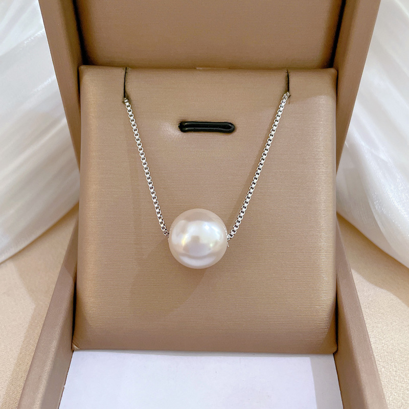 【通体钛钢】炉内真金电镀保色好冷淡项链女ins网红锁骨链配饰品详情4