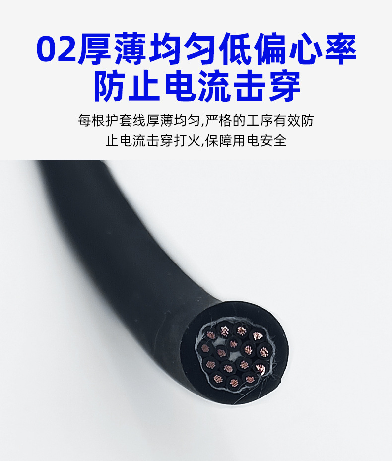TRVVSP高柔性拖链电缆双绞屏蔽4 6 8 10 12 16芯*0.3伺服编码器线详情7