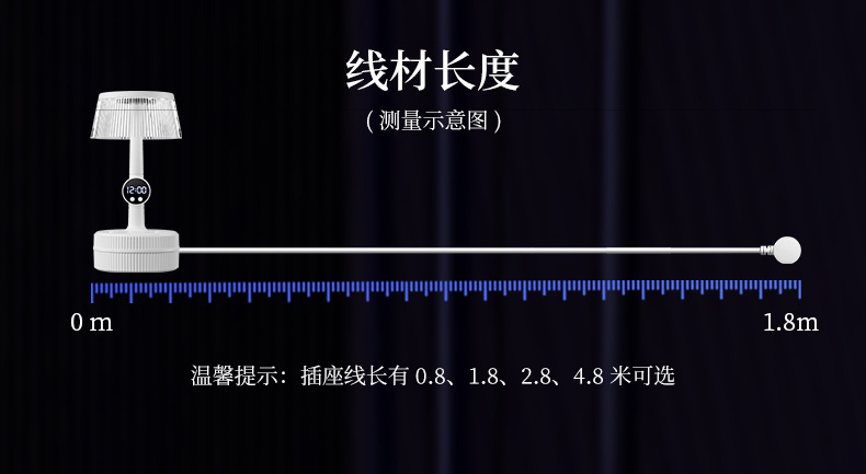 氛围柔光语音台灯插座LED平板阅读灯护眼全光谱详情21