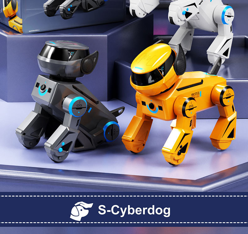 AI跨境外贸遥控智能机器狗黑科技机械狗人工智能宠物电子儿童玩具详情19