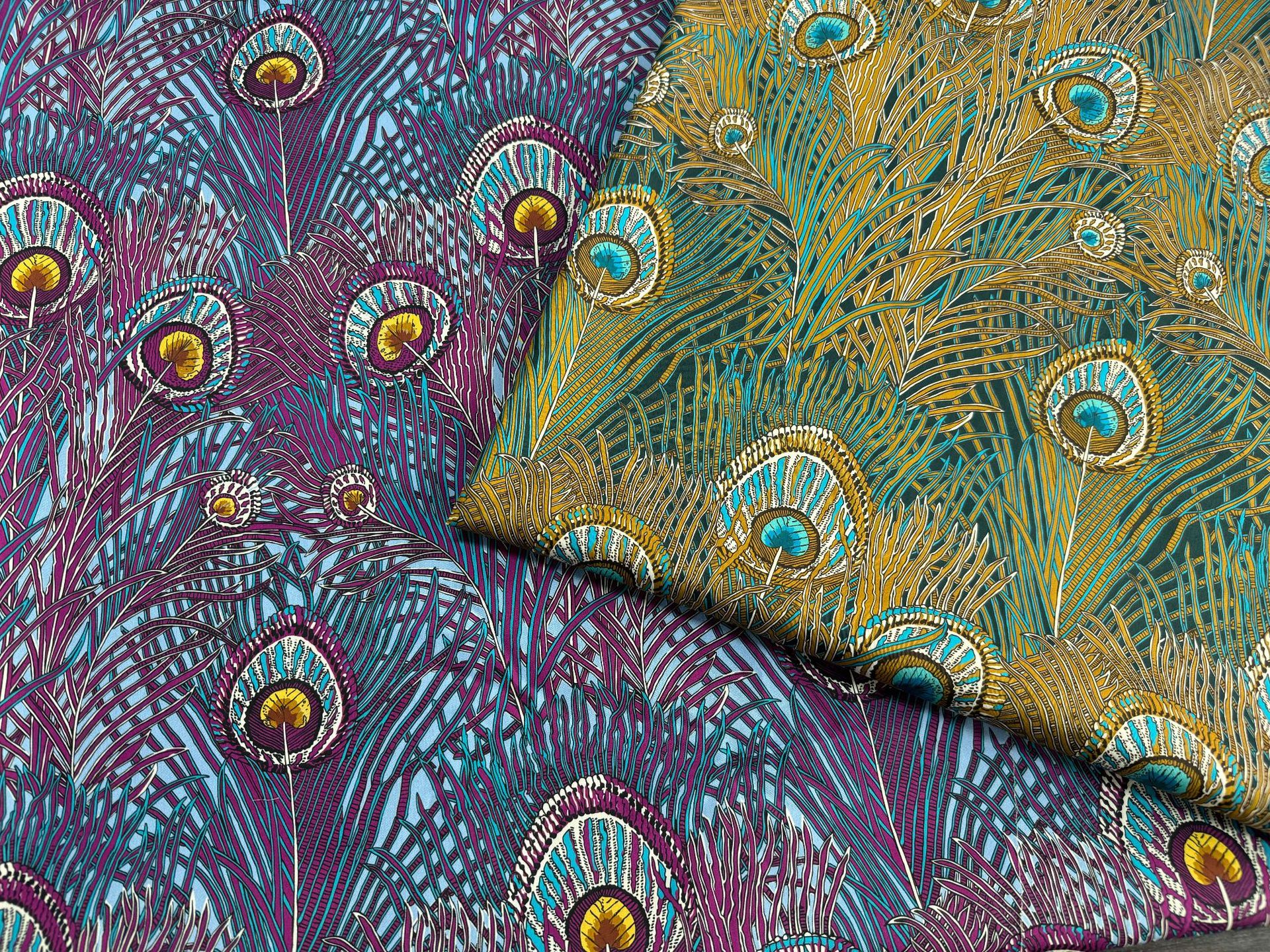 PeacockManorliberty花型天丝棉贡缎秋冬款厚实面料一米价详情1