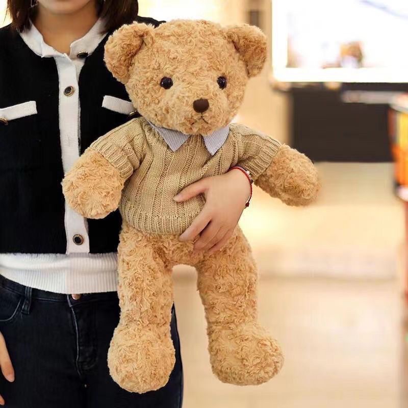 网红泰迪熊毛绒玩具公仔玩偶抱抱小熊情人节礼物网红花束衬衣小熊详情6