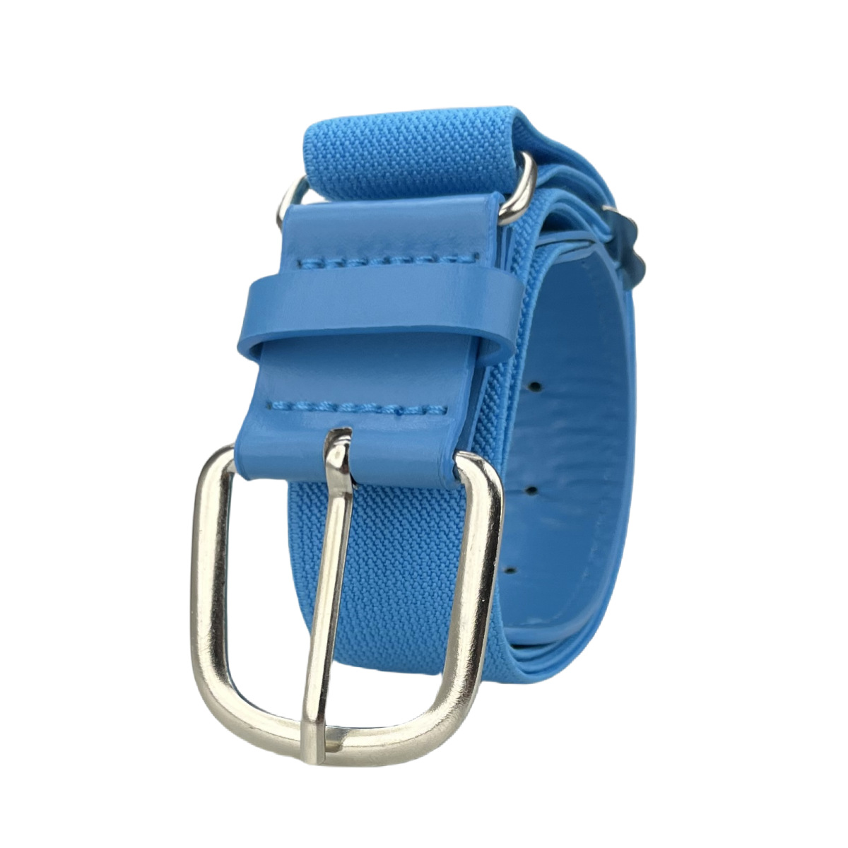 弹力超强腰带男女户外运动可调节高档PU透气编织加厚松紧棒球皮带详情11