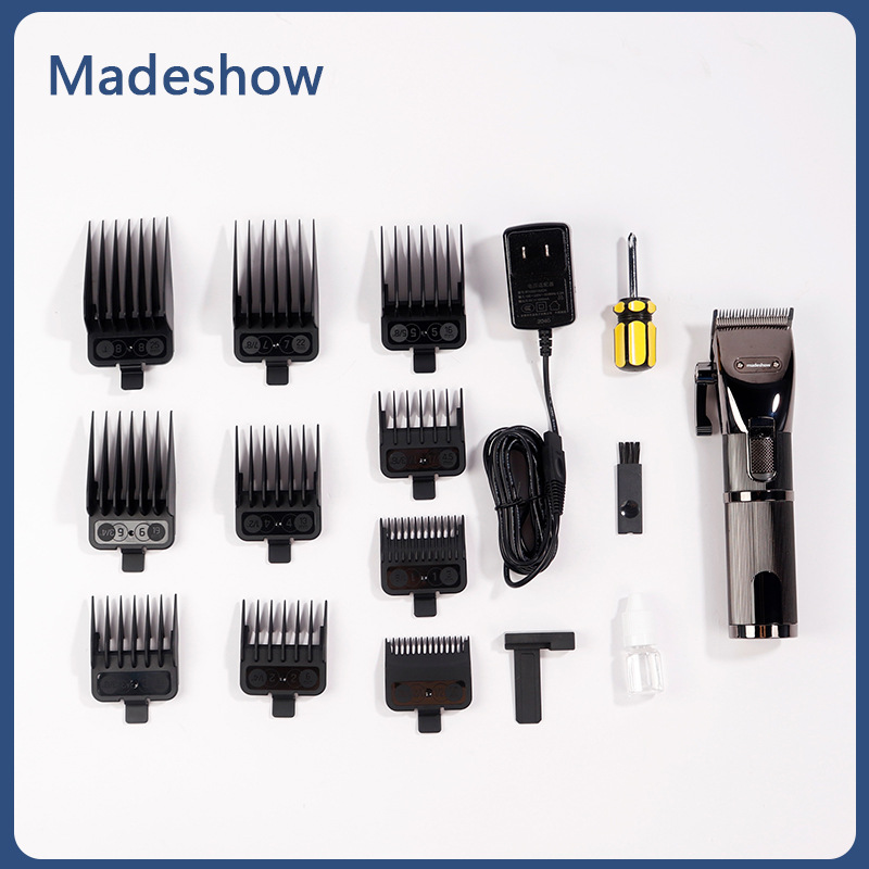 阿可美M5F电推剪专业发廊复古油头雕刻剃头刀渐变madeshow理发器详情7