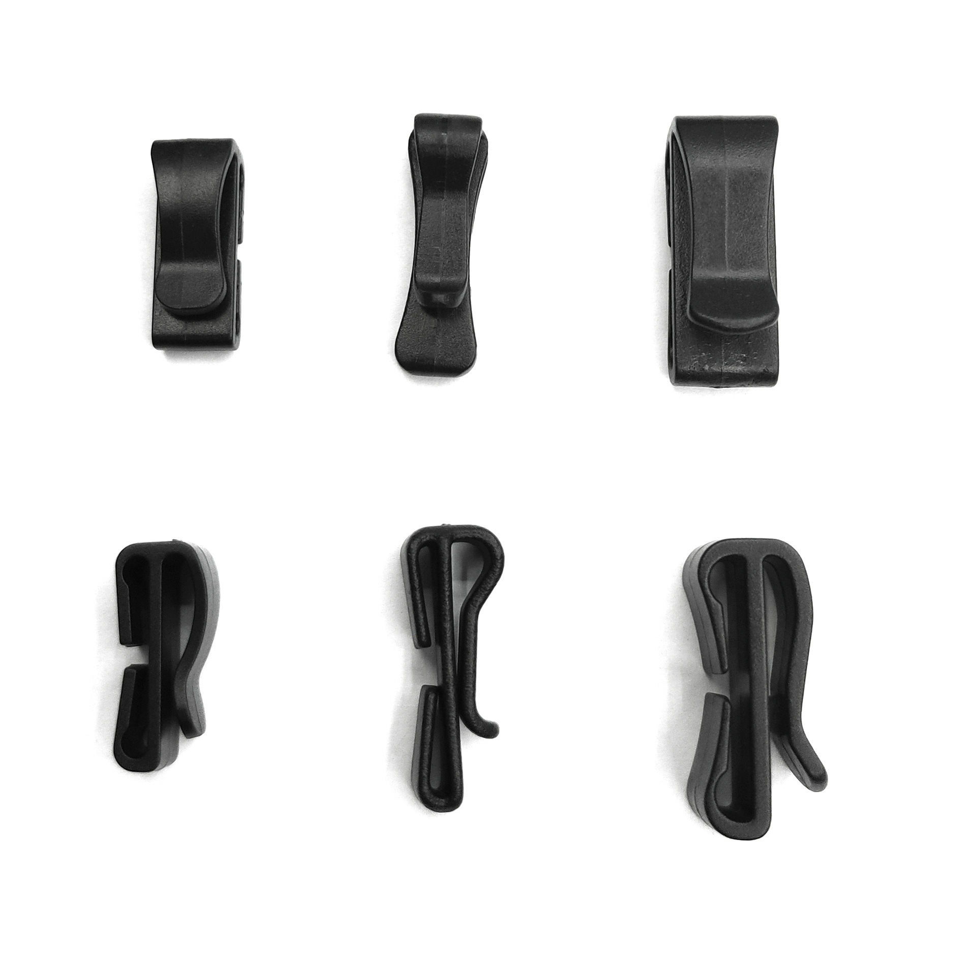 厂家20~51mm塑料织带尾部固定扣 背包织带收尾夹腰带皮带夹扣供应详情6