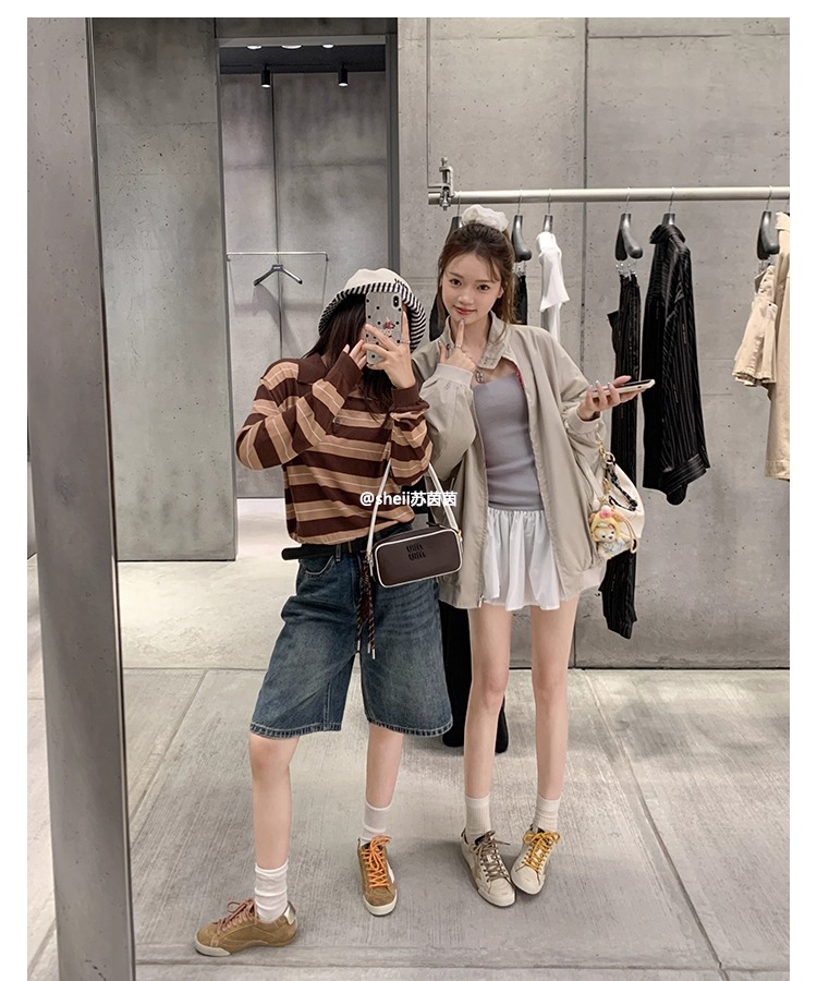 【苏茵茵】二代版~擦色小牛皮复古鸳鸯带板鞋女星星鞋厚底小脏鞋详情13