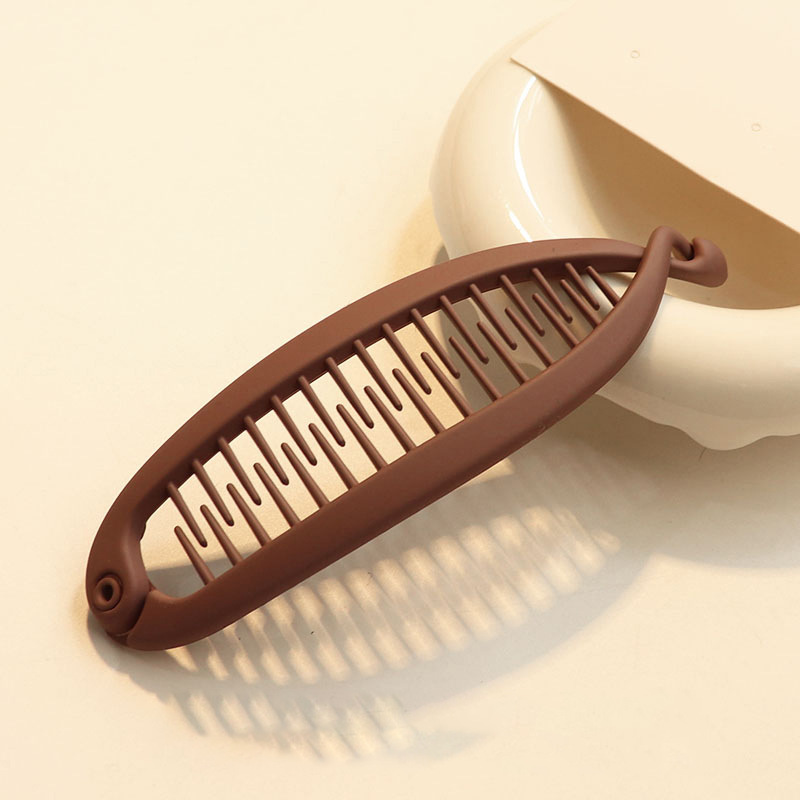 Banana clip vertical clip ponytail hair clip for women 2025 New high-end twist clip, large hair volume, high-end look headwear pic 8