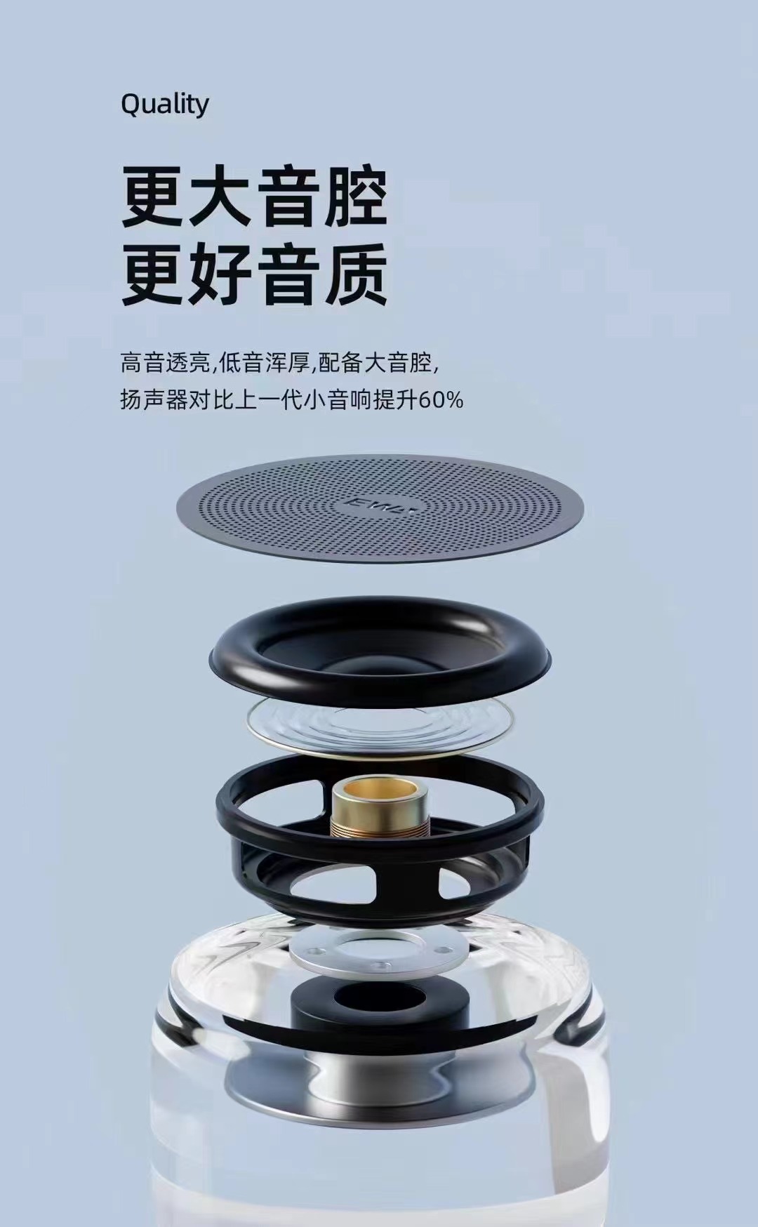 EWA A126 Compact Bluetooth speaker pic 5