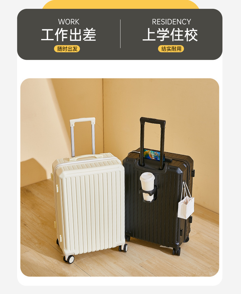 行李箱拉杆箱女2025新款登机小型密码箱旅行结实耐用加厚款箱包详情17