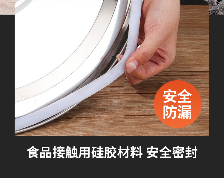 Commercial noodle cooking stove, electric hot noodle bucket, noodle cooking pot, dumpling pot, household pot, 304 base, spicy hot pot, cross-border thickened batch pic 10