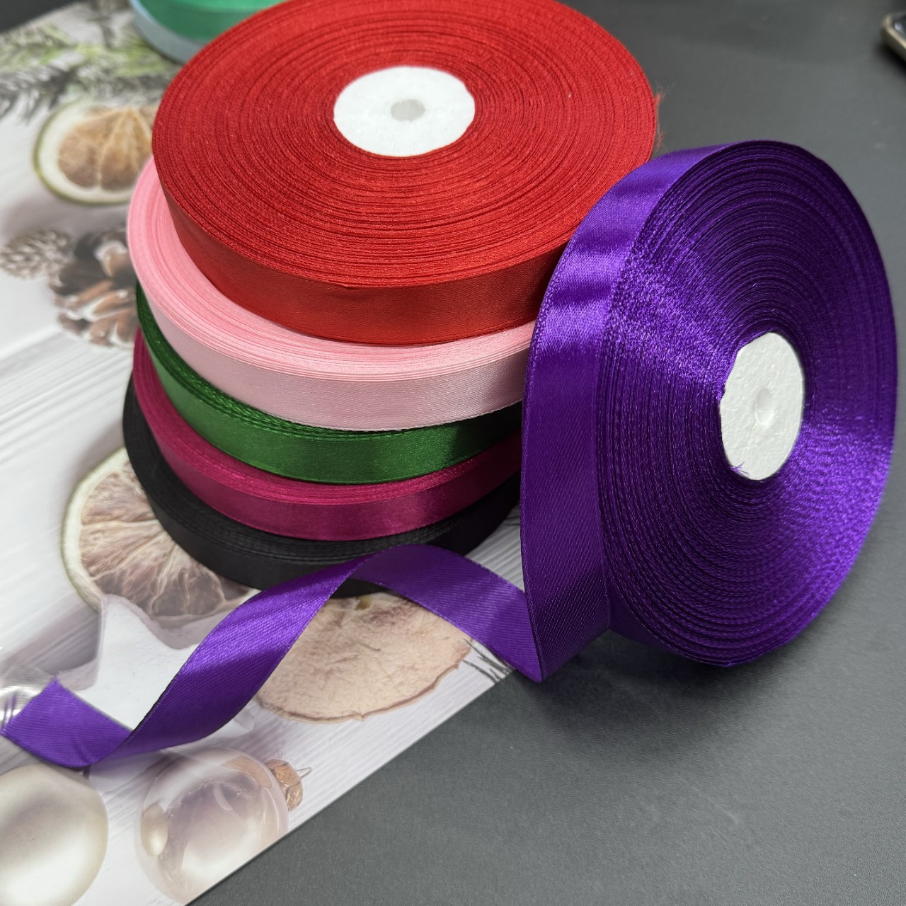 2cm缎带大码丝带礼品包装绸带喜糖盒蝴蝶结织带布带礼品包装带厂详情5