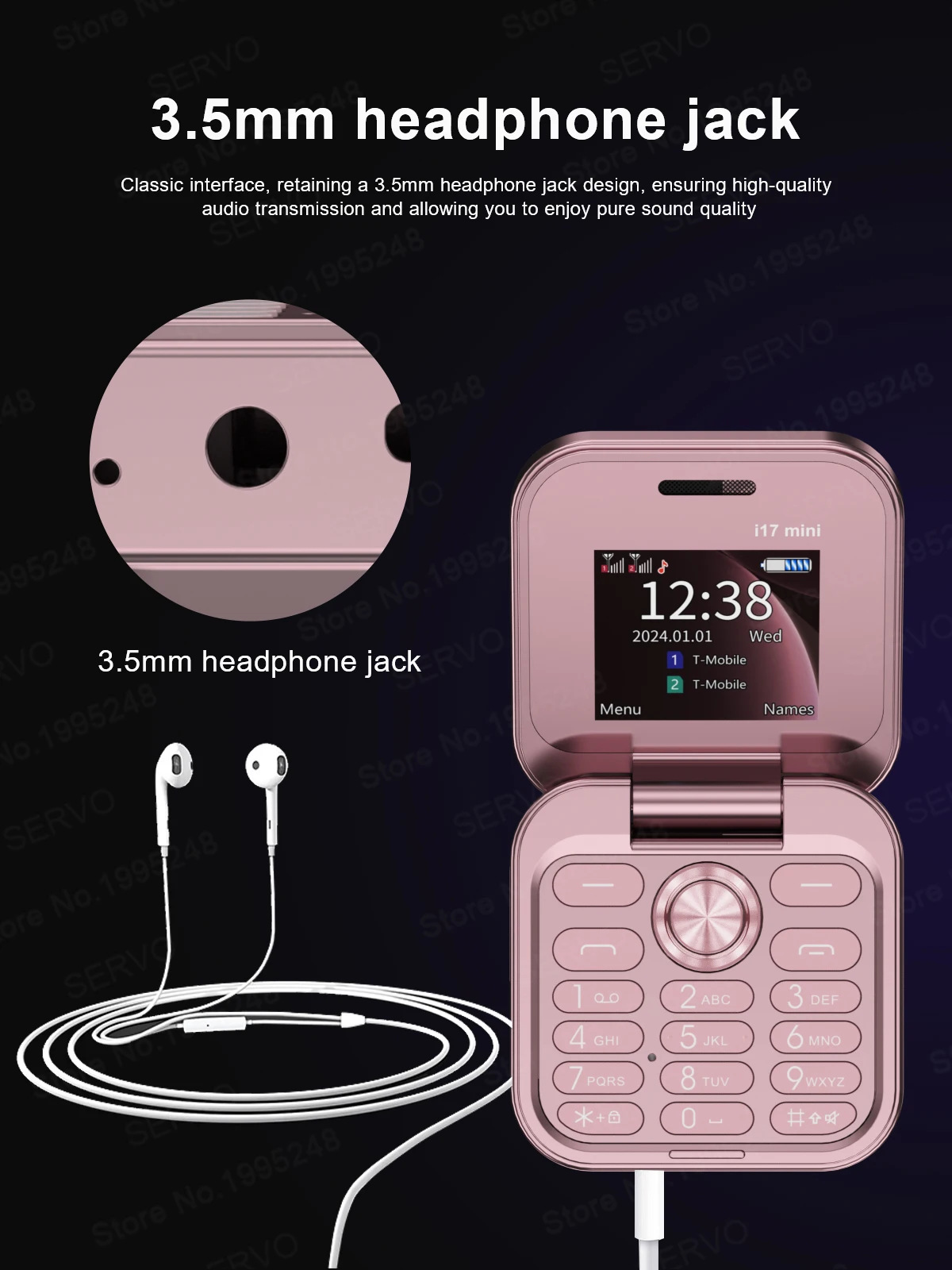 Orange i17 Mini foldable phone iPhone smart phone pic 10