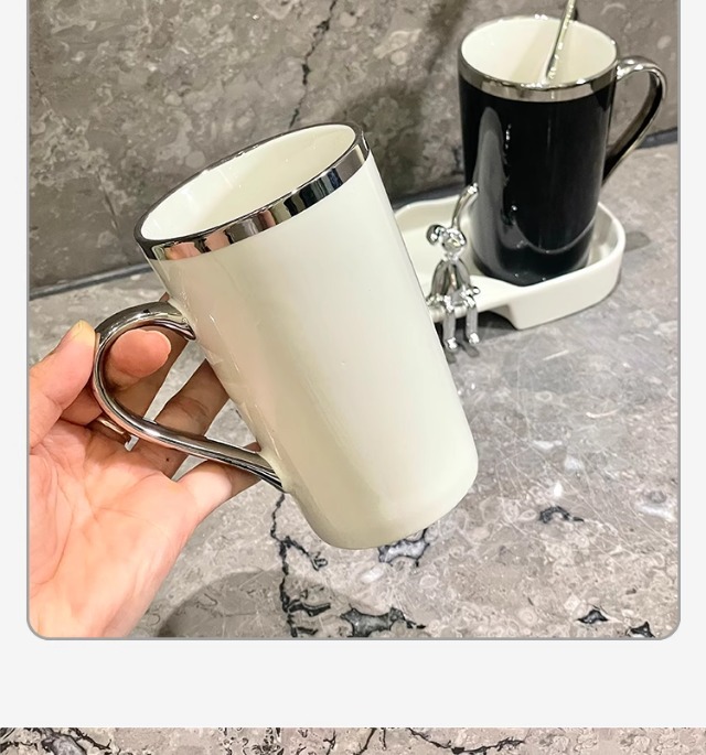 Mouthwash cup, couple brushing cup, light luxury high-end ceramic household dental cup, washbasin cup, high-end toothbrush cup pic 9