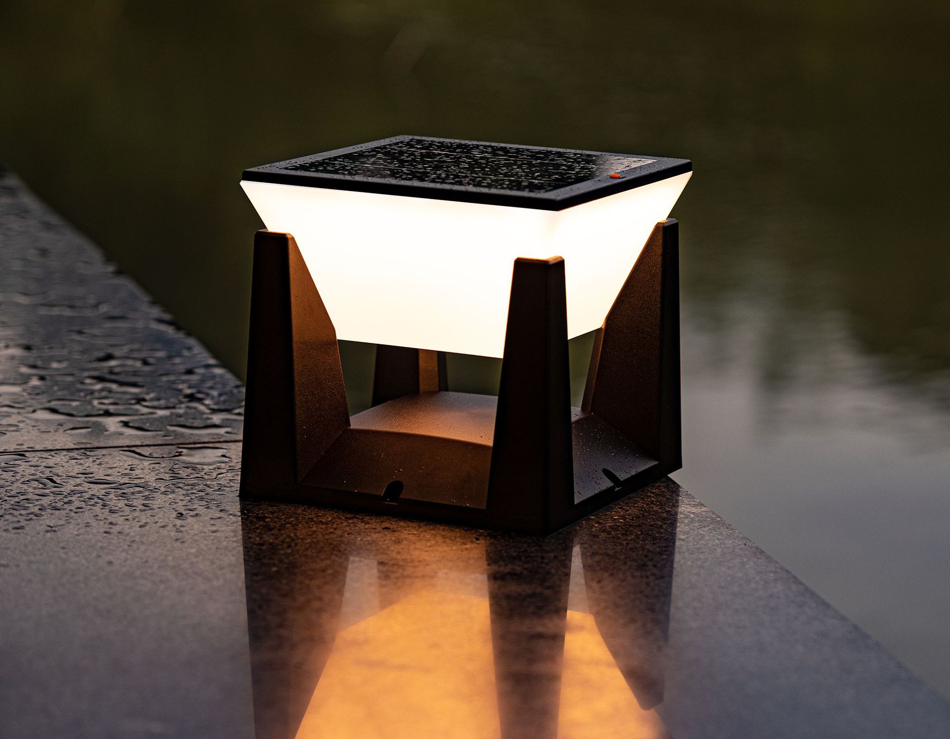 New cross-border solar column head lamp, outdoor fence and fence column lamp, garden simple waterproof outdoor courtyard lamp pic 19