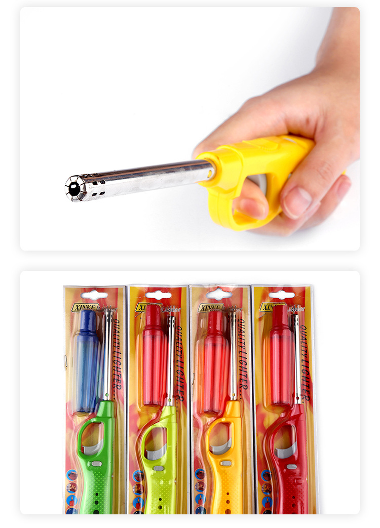 点火器明火厨房煤气灶护手打火机户外烧烤野炊打火器带气瓶可充气详情11