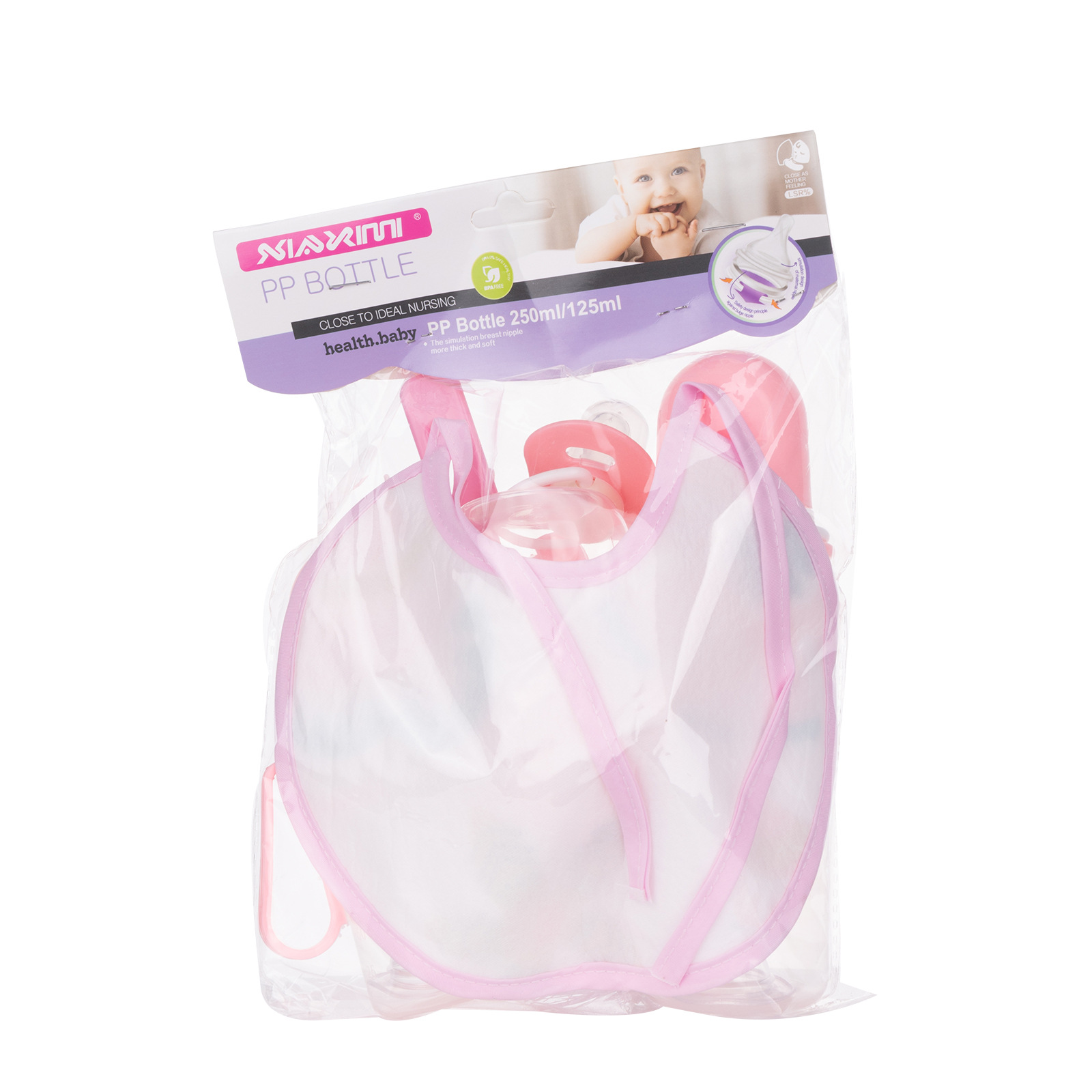 外贸跨境母婴用品套装婴儿奶瓶奶刷组合安抚奶嘴十件套厂家批发详情4