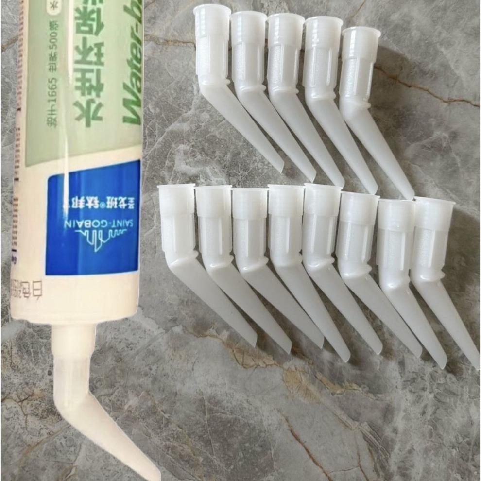 玻璃打胶嘴嘴弯嘴玻璃胶美容胶室内通用款美缝硬胶嘴弯嘴直角弯头详情9