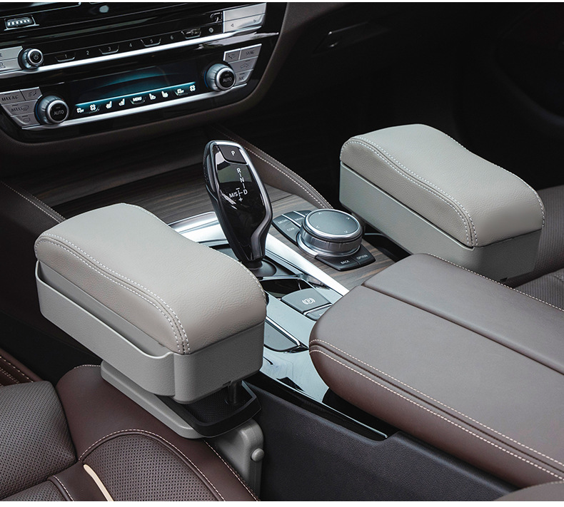 Car seat armrest box, car storage box, armrest rest, universal central lifting seat gap storage box pic 16
