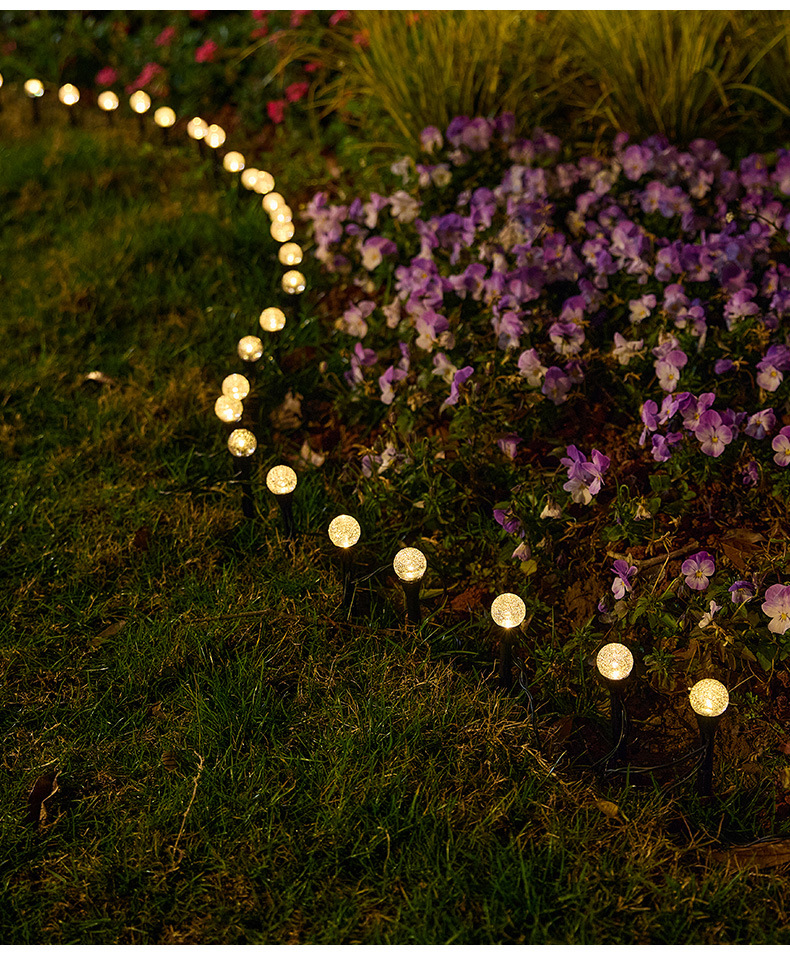 太阳能草坪灯LED彩灯庭院花园路引灯户外防水装饰地插灯串景观灯详情13