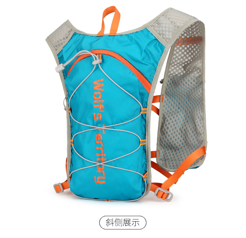 Outdoor cross-country backpacking, marathon running backpacking, hiking small mountain climbing backpack, mountain bike cycling, sports water bag backpacking pic 32