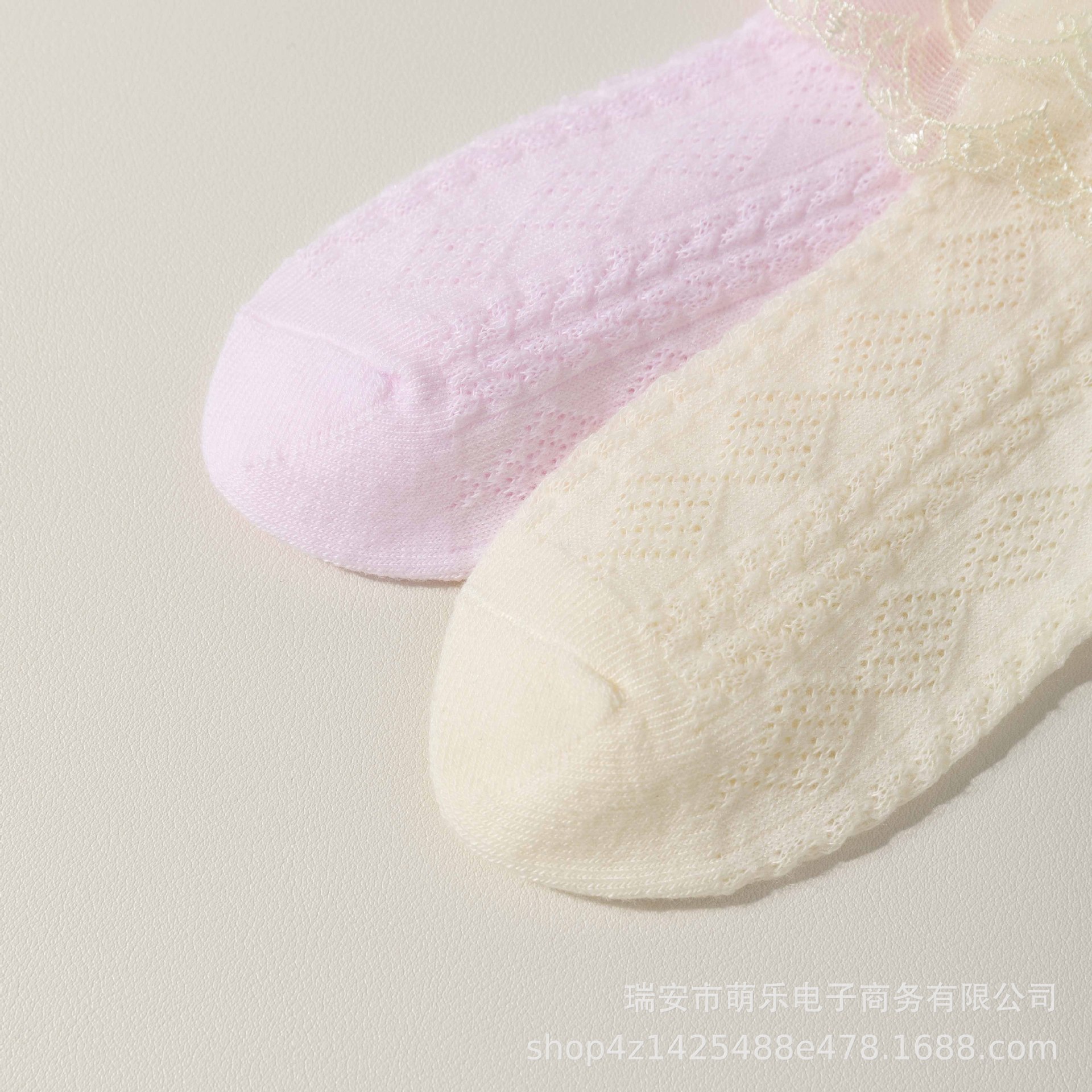 儿童拉丁舞舞蹈花边袜女童蕾丝薄款公主袜棉春秋夏白色花边袜女详情15