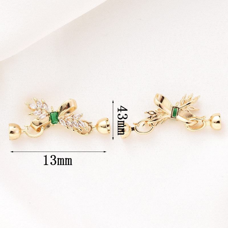 Zhuji pearl necklace buckle 8-shaped buckle, handcrafted end buckle, connecting buckle, mother-and-child buckle, sweater chain, universal buckle, DIY accessories pic 41